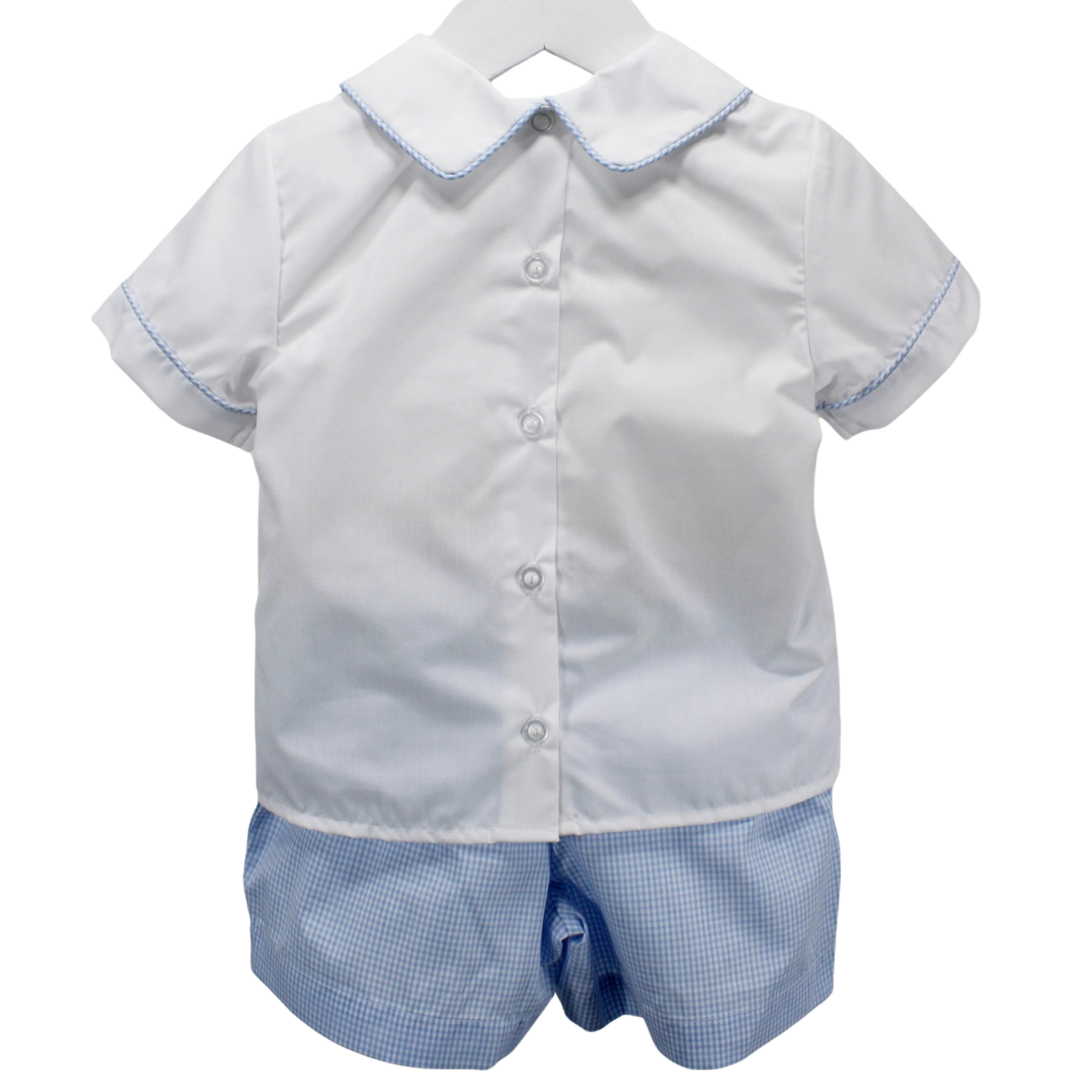 Luke Embroidered Bunny Short Set