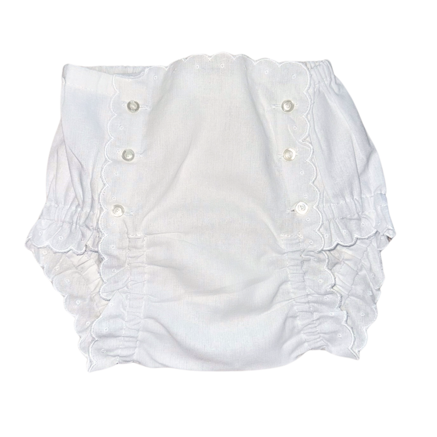 Mille Scalloped Diaper Cover