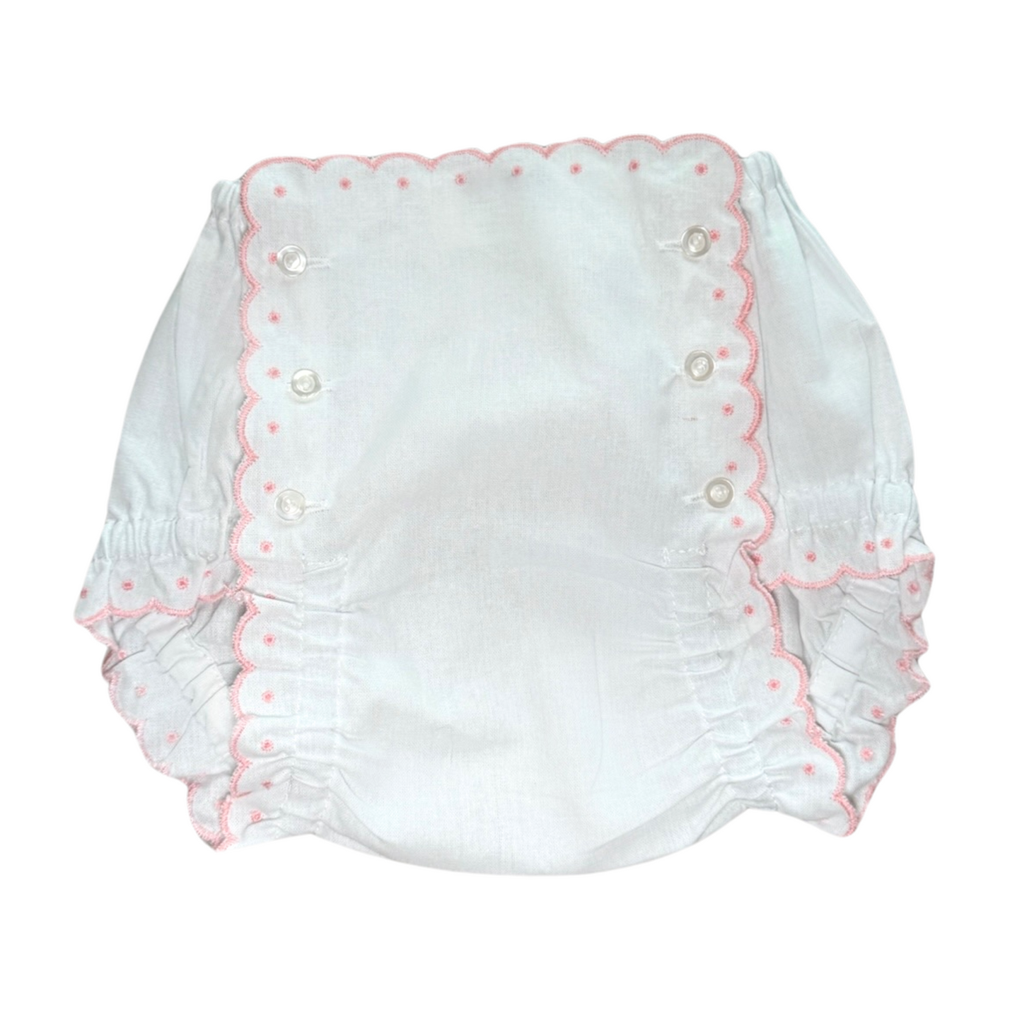 Mille Scalloped Diaper Cover