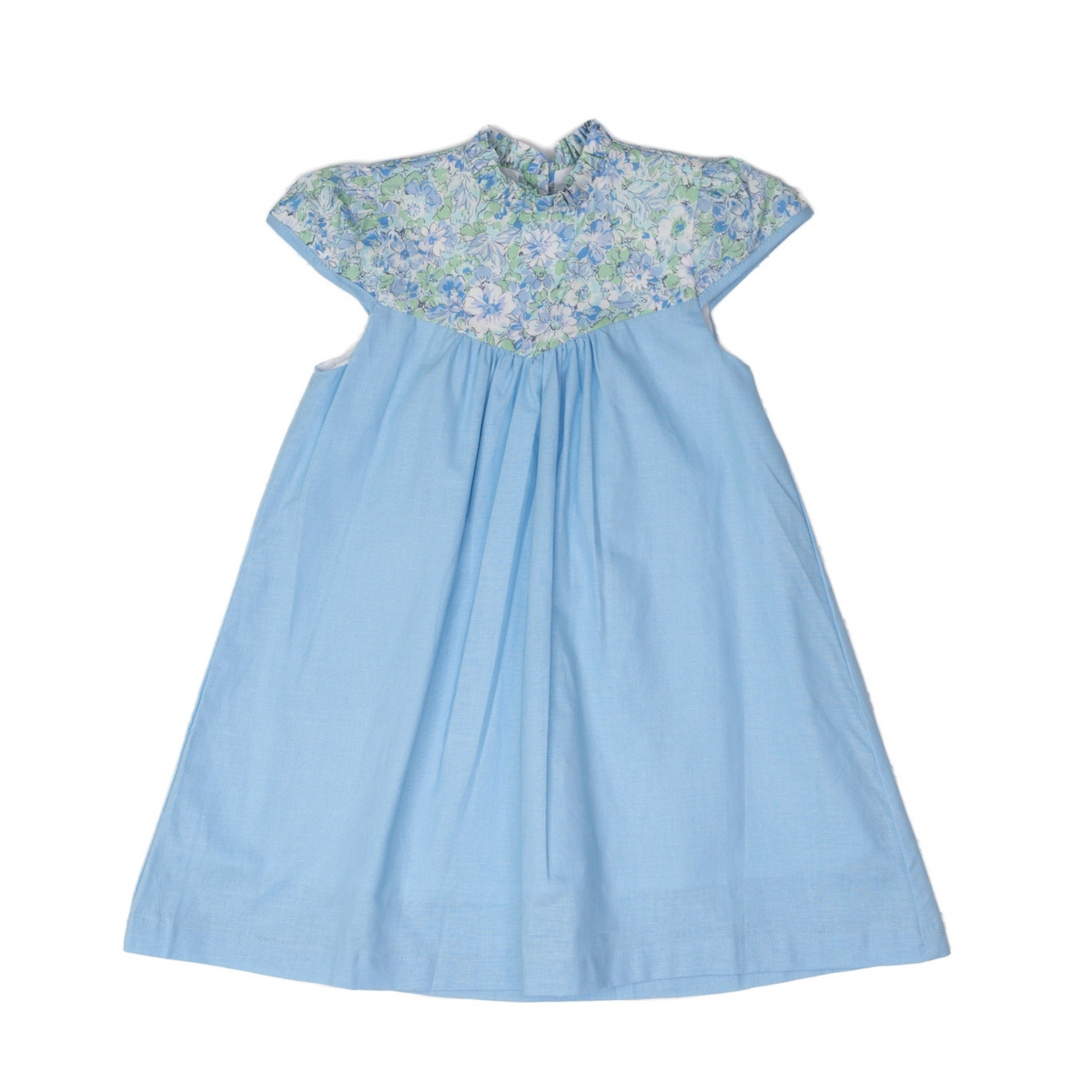 Lainey Blue Floral Dress