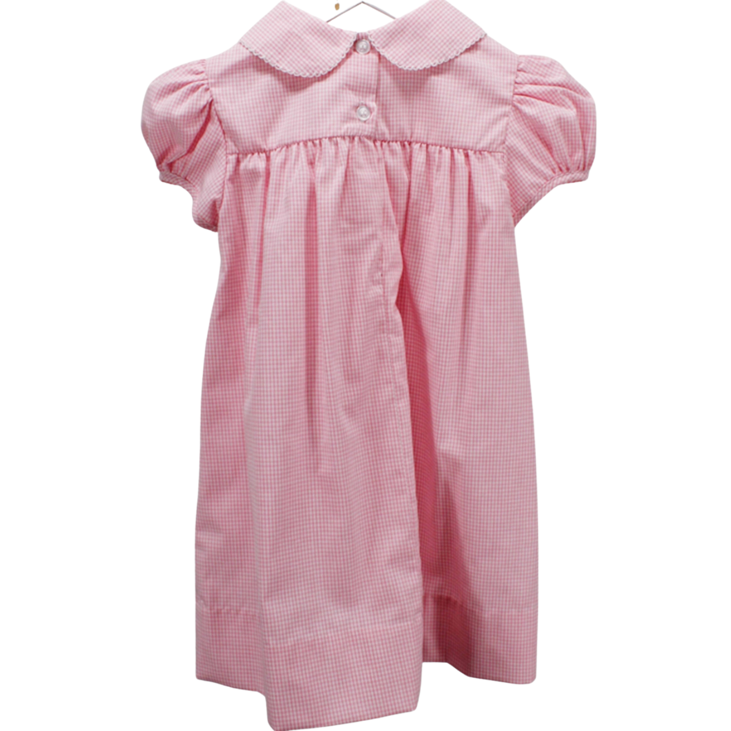 Josie Embroidered Bunny Dress - Pink