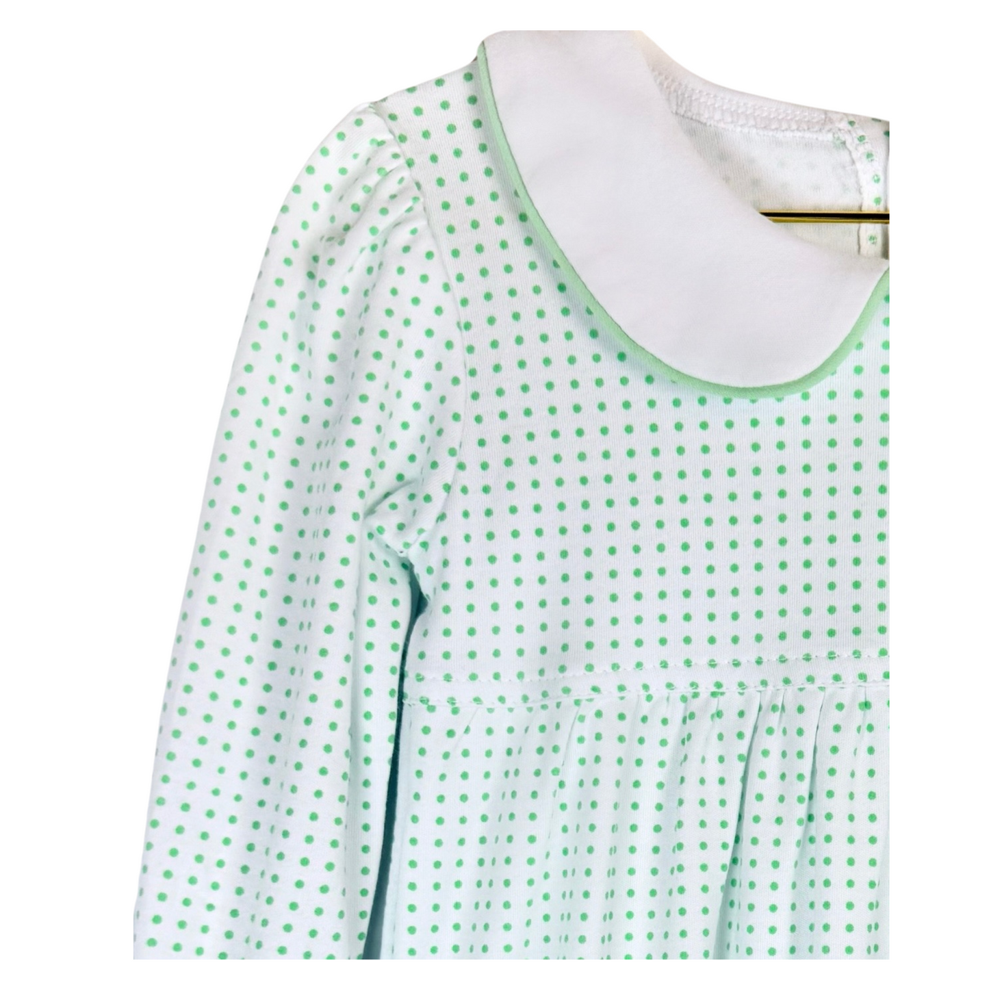 Reilly Green Dot Dress