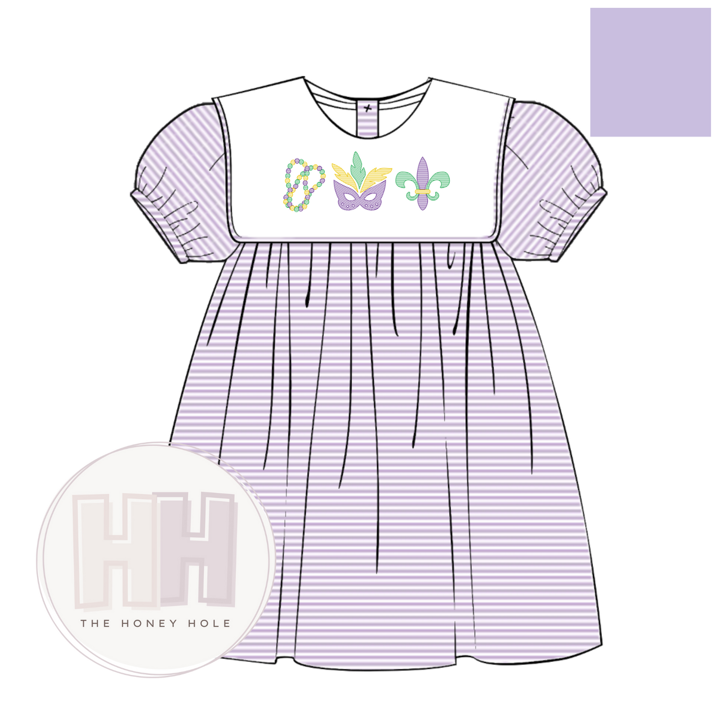 Mardi Gras Dress - HH Exclusive