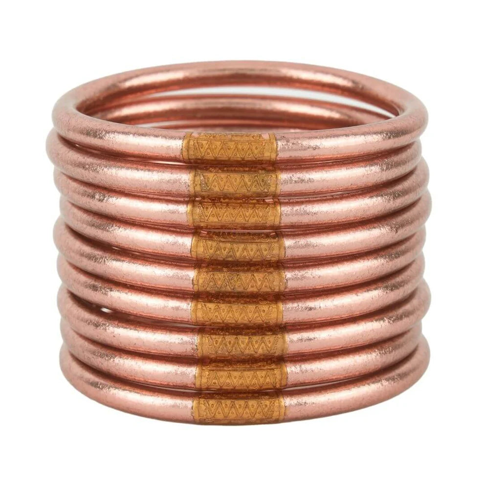 BuDhaGirl Adult Bangle Set- Rose Gold