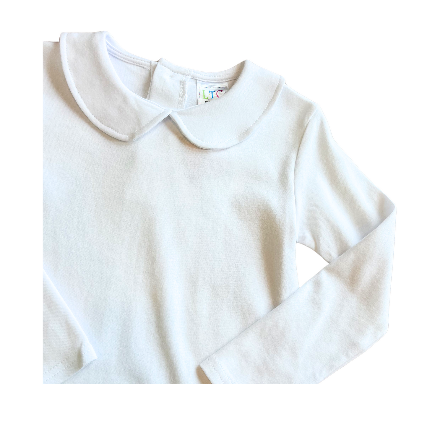 Long Sleeve Peter Pan Collar Shirt