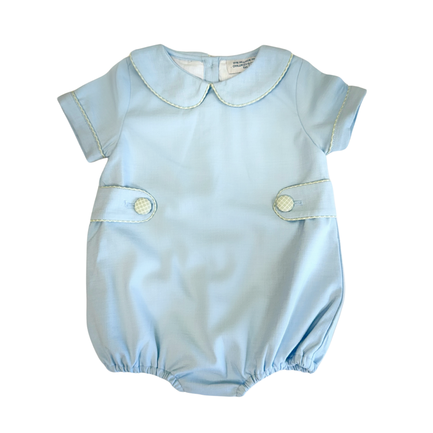 Chapel Blue Linen Bubble