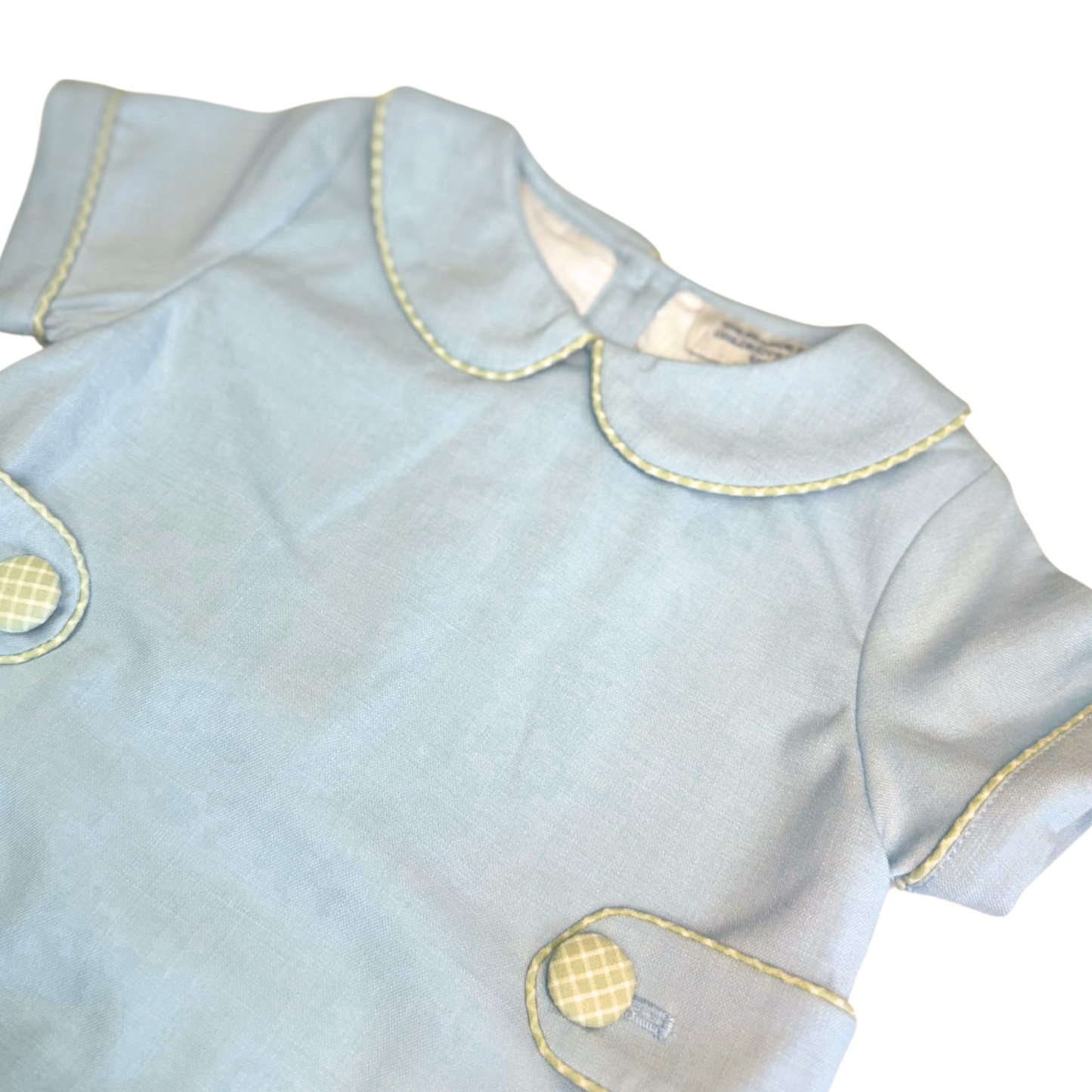 Chapel Blue Linen Bubble