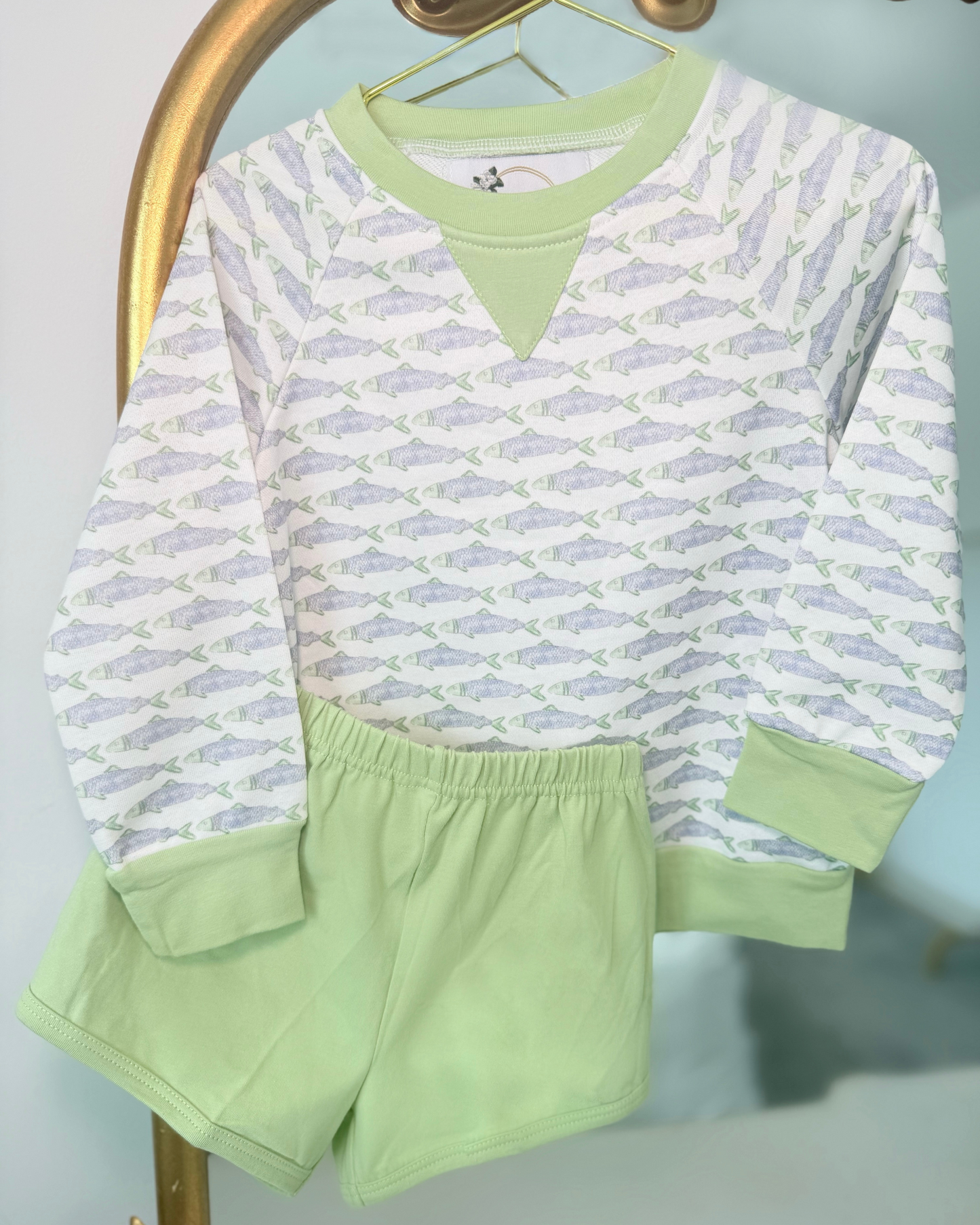 Wells Fish Short Set