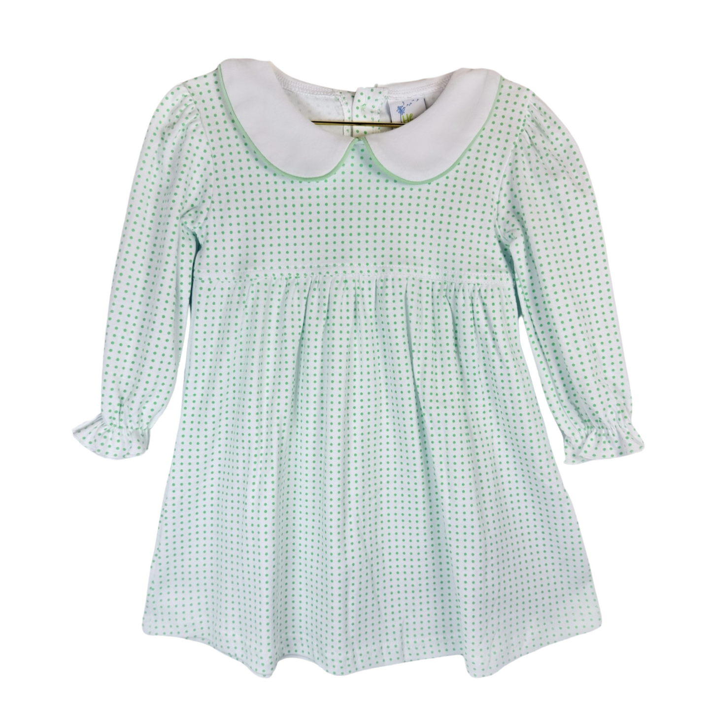 Reilly Green Dot Dress