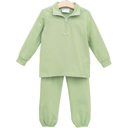 Riggins Sage Green Jogger Set
