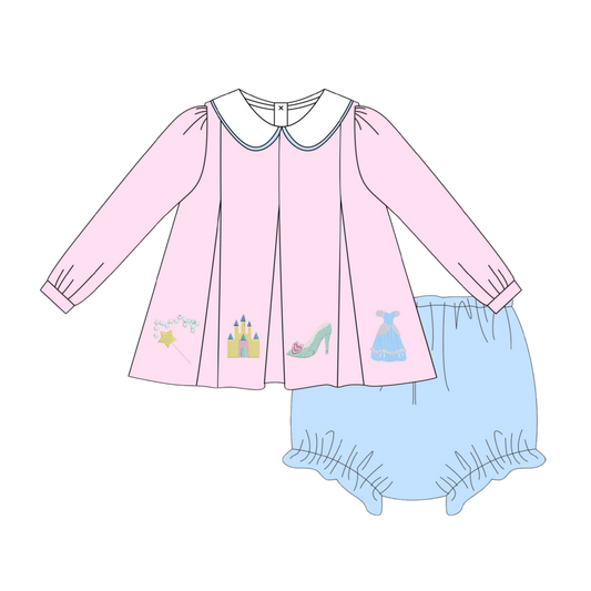 Macy Princess Bloomer Set- ETA JAN