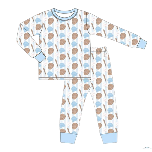 Hank Baseball Pajama Pant Set- ETA JAN