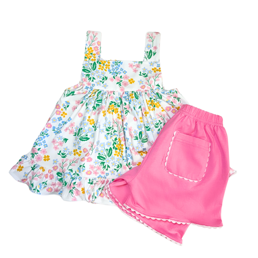 Ruthie Floral Short Set