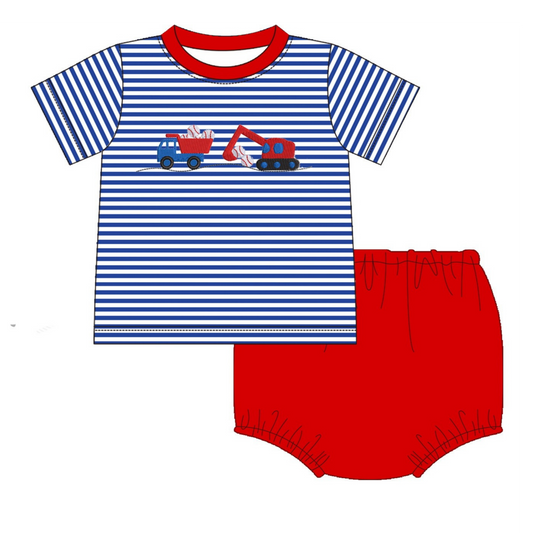 Brett Baseball Diaper Cover Set- ETA JAN