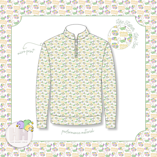 Honey on Dauphin - Performance Quarter Zip| Kids + Adults