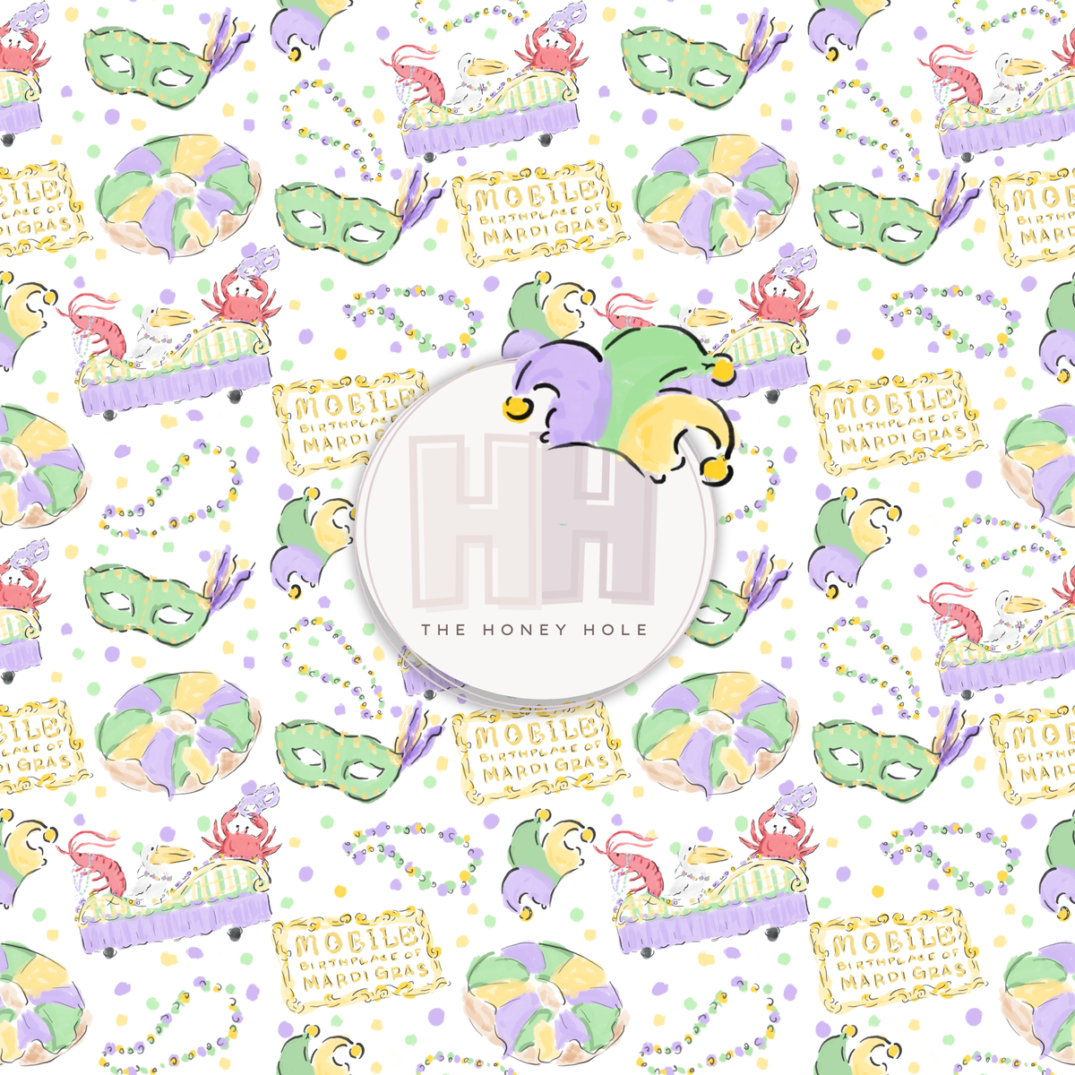 Mardi Gras By The Bay - Romper