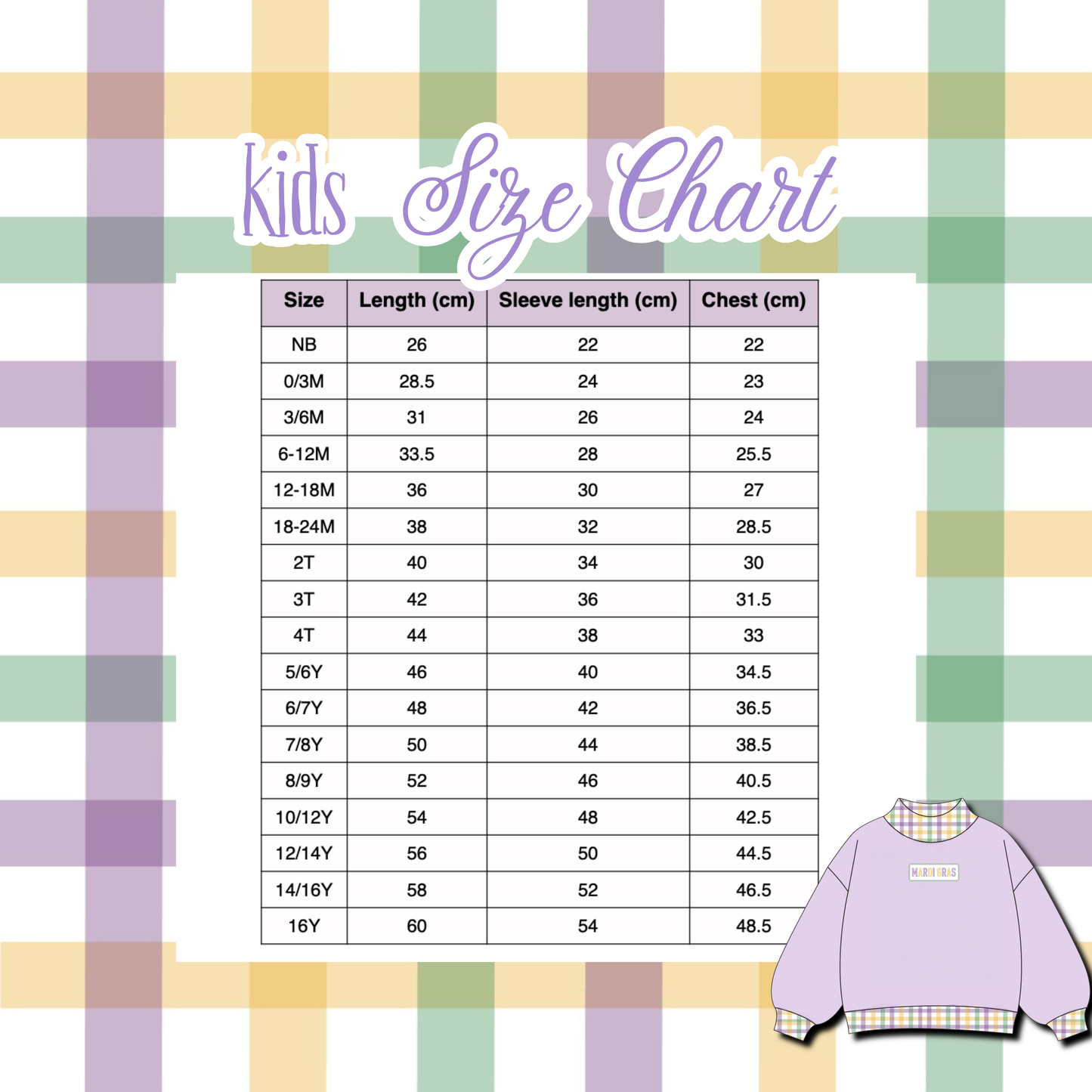 Honey, It's Mardi Gras - Matching Mockneck | Kids + Adults