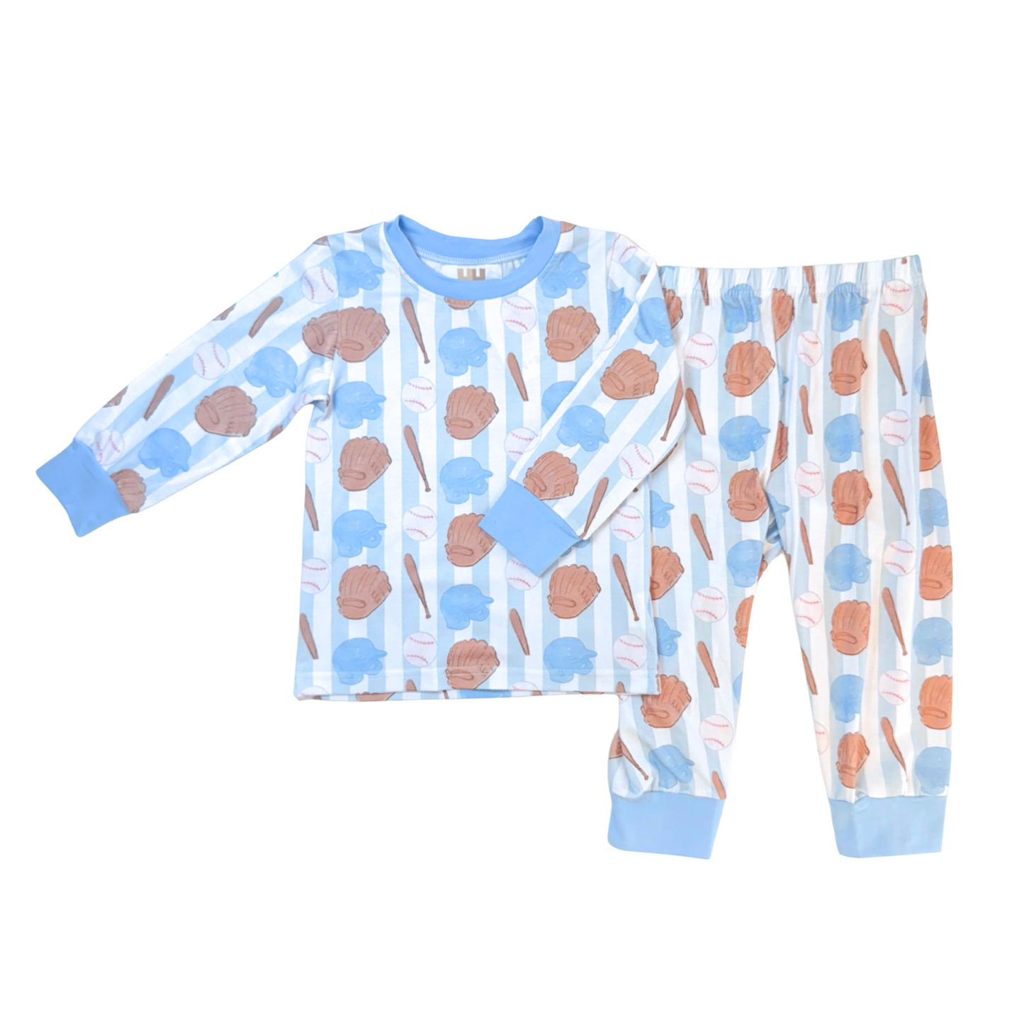 Hank Baseball Pajama Pant Set