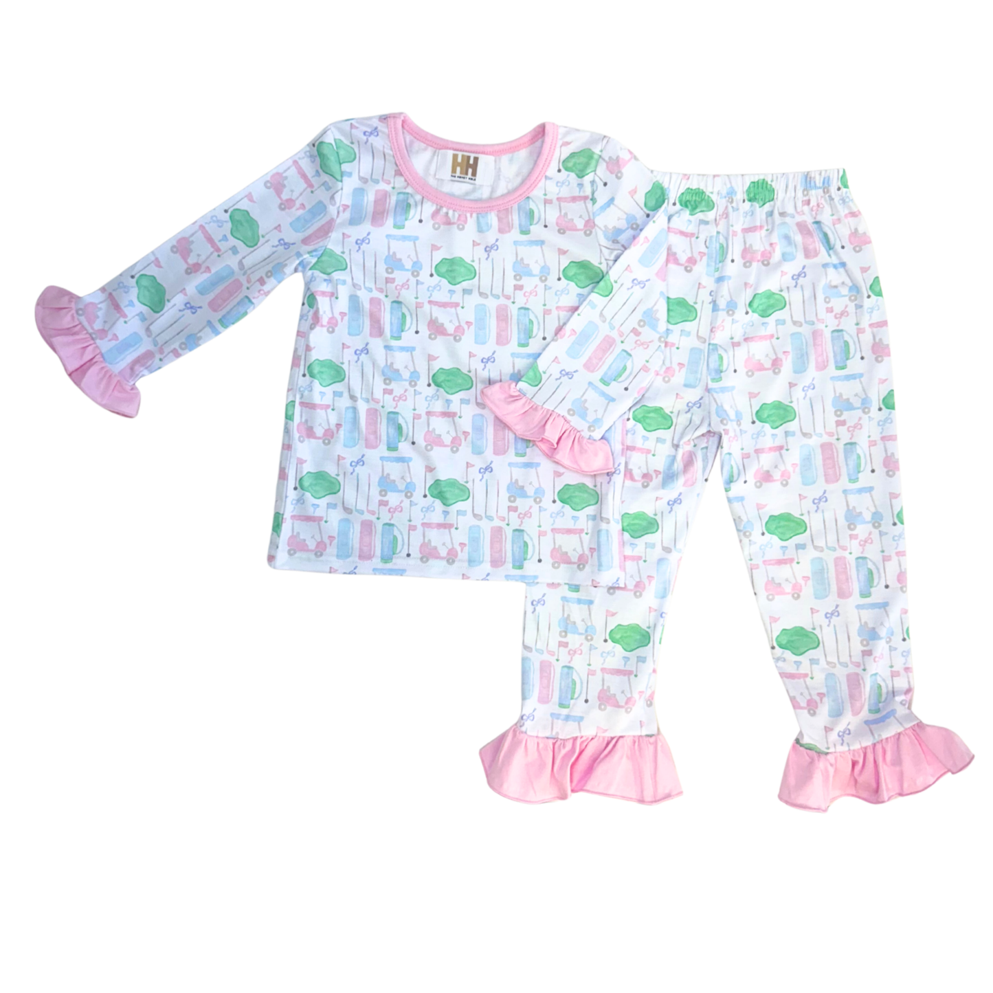 Caroline Golf Pajama Pant Set