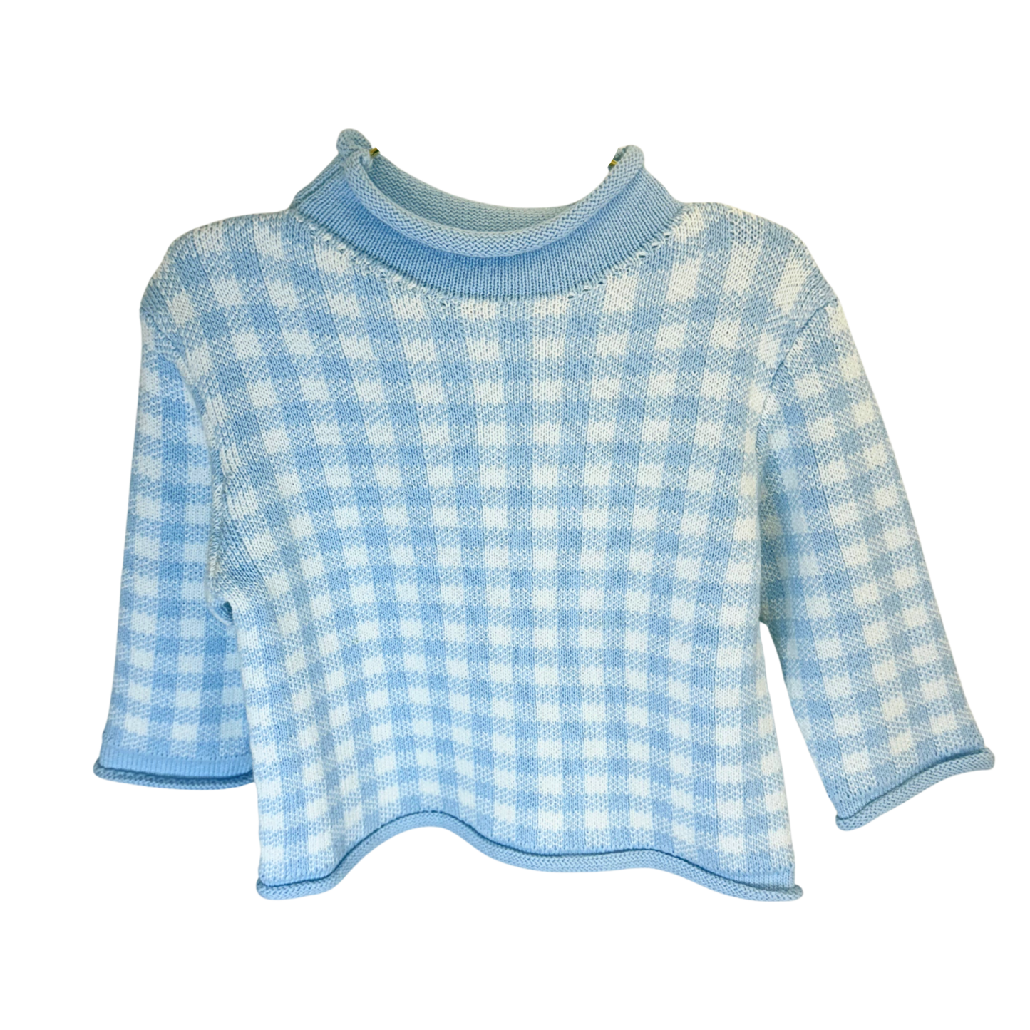 Graham Blue Rollneck Sweater