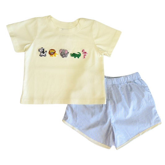 Collins Zoo Short Set