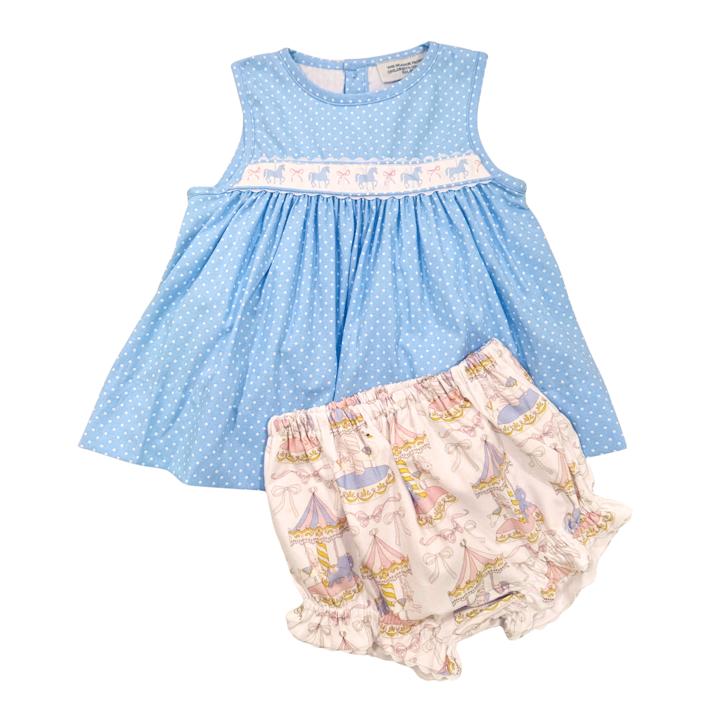Lilly Carousel Ribbon Bloomer Set