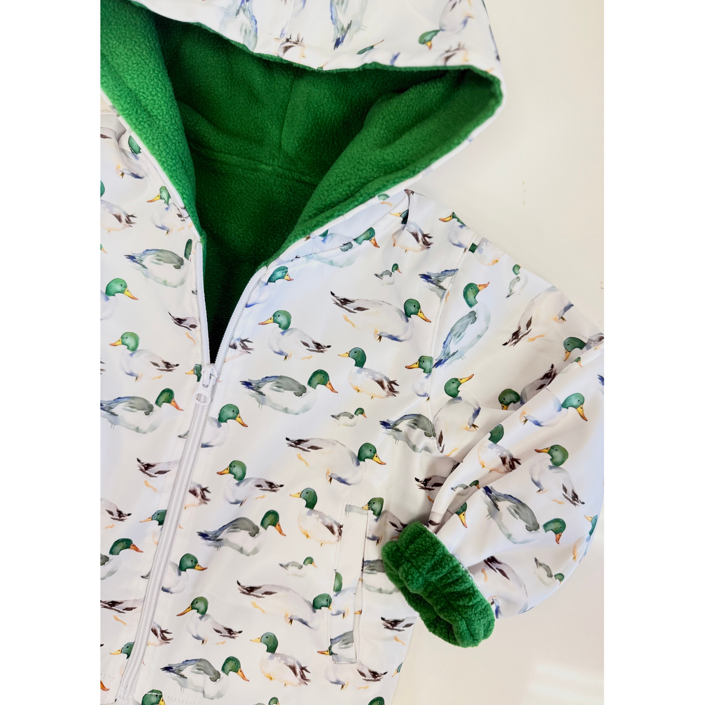 Duck Fleece Rain Jacket