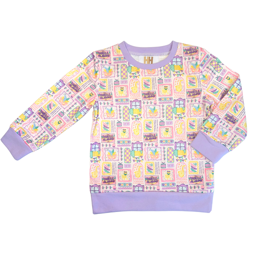 Sweet Home Mardi Gras Crewneck - ETA JAN - ADULT & KID SIZES!